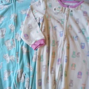 3T Girl's PJ Onesies (set of 2) - Carter's